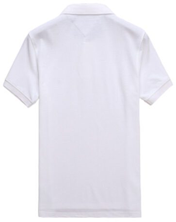 טומי הילפיגר-TOMMY POLO MEN’S TSHIRT – White (2)