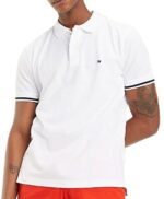 טומי הילפיגר-TOMMY POLO MEN'S TSHIRT - White
