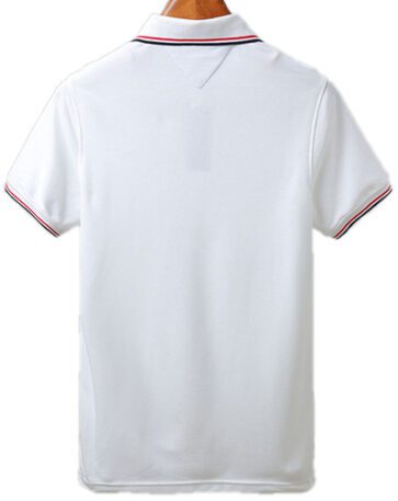 טומי הילפיגר-TOMMY POLO MEN’S TSHIRT – White (2)