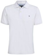 טומי הילפיגר-TOMMY POLO MEN'S TSHIRT - White