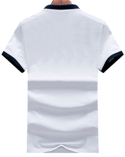 טומי הילפיגר-TOMMY POLO MEN'S TSHIRT - White & Black