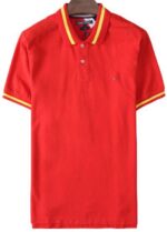 טומי הילפיגר-TOMMY POLO MEN'S TSHIRT - Alizarin