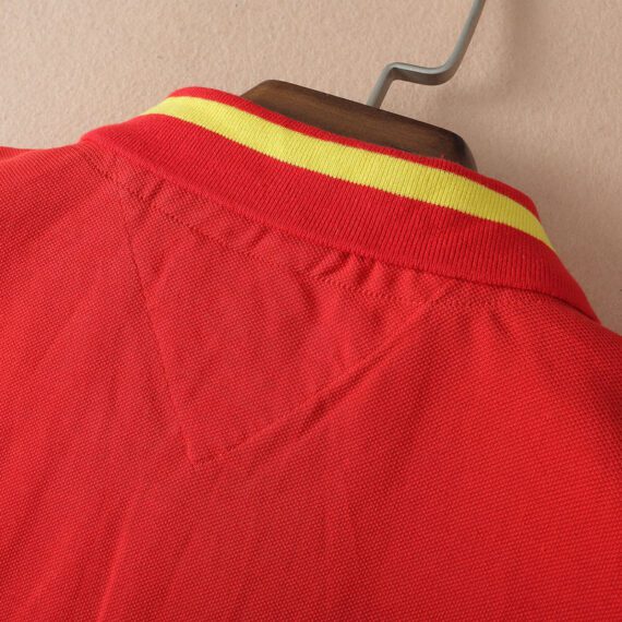 טומי הילפיגר-TOMMY POLO MEN'S TSHIRT - Alizarin