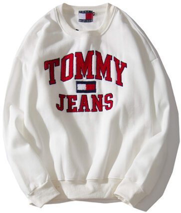 טומי הילפיגר-TOMMY SWETER MEN AND HOODIES MEN AND WOMEN - WHITE