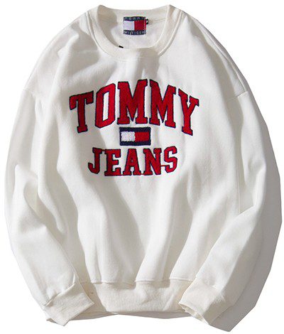 טומי הילפיגר-TOMMY SWETER MEN AND HOODIES MEN AND WOMEN - WHITE