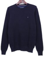 טומי הילפיגר-TOMMY SWETER MEN'S- NAVY BLUE