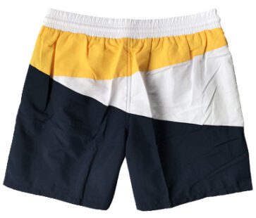 טומי הילפיגר-TOMMY SWIM MEN – BLACK WHITE & YELLOW (1)