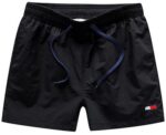 טומי הילפיגר-TOMMY SWIM MEN'S - BLACK