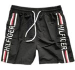 טומי הילפיגר-TOMMY SWIM MEN'S - BLACK
