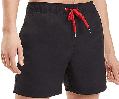 טומי הילפיגר-TOMMY SWIM MEN'S - BLACK