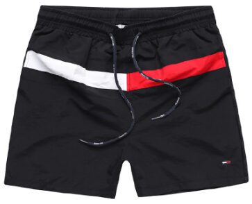 טומי הילפיגר-TOMMY SWIM MEN'S - BLACK