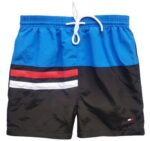 טומי הילפיגר-TOMMY SWIM MEN'S - BLUE & BLACK