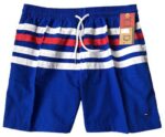 טומי הילפיגר-TOMMY SWIM MEN'S - Egyptian Blue White