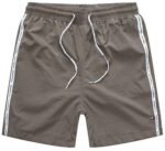 טומי הילפיגר-TOMMY SWIM MEN'S - Gray & White