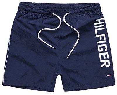 טומי הילפיגר-TOMMY SWIM MEN'S - NAVY BLUE