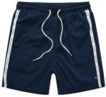 טומי הילפיגר-TOMMY SWIM MEN'S - Navy Blue & White