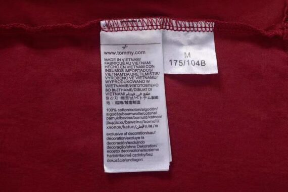 טומי הילפיגר-TOMMY TSHIRT MEN'S - Mandarian ORG