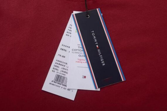 טומי הילפיגר-TOMMY TSHIRT MEN'S - Mandarian ORG