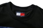 טומי הילפיגר-TOMMY TSHIRT MEN'S - BLACK