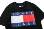 טומי הילפיגר-TOMMY TSHIRT MEN'S - BLACK