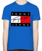 טומי הילפיגר-TOMMY TSHIRT MEN'S - BLUE