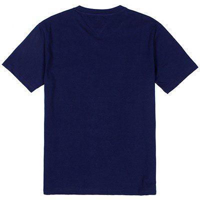 טומי הילפיגר-TOMMY TSHIRT MEN'S - NAVY BLUE
