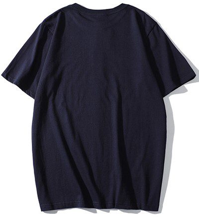 טומי הילפיגר-TOMMY TSHIRT MEN'S - NAVY BLUE
