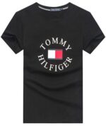 טומי הילפיגר-TOMMY TSHIRT MEN'S - Nero