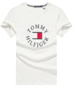 טומי הילפיגר-TOMMY TSHIRT MEN'S - WHITE
