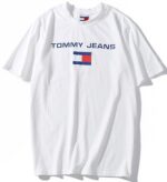 טומי הילפיגר-TOMMY TSHIRT MEN'S - WHITE