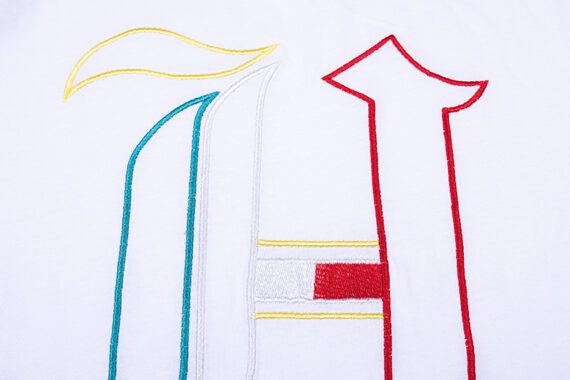 טומי הילפיגר-TOMMY TSHIRT MEN'S - WHITE