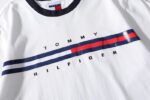 טומי הילפיגר-TOMMY TSHIRT MEN'S - WHITE
