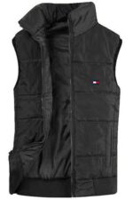 טומי הילפיגר-TOMMY VEST MEN - BLACK