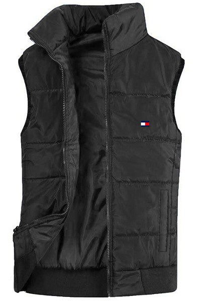 טומי הילפיגר-TOMMY VEST MEN - BLACK