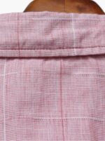 לקוסט-LACOSTE LONG MEN SHIRT - Pink Flare