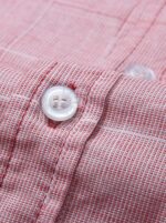 לקוסט-LACOSTE LONG MEN SHIRT - Pink Flare