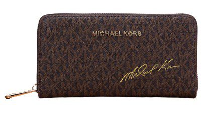 מייקל קורס-MICHAEL KORS WALLET-Cocoa Bean