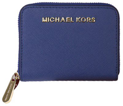 מייקל קורס-MICHAEL KORS WALLET-Navy Blue