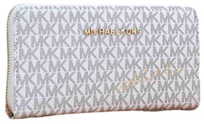 מייקל קורס-MICHAEL KORS WALLET-Titan White
