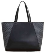 מייקל קורס-Michael Kors bag - Black & Storm Grey