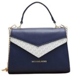 מייקל קורס-Michael Kors bag - Navy Blue & Gainsboro