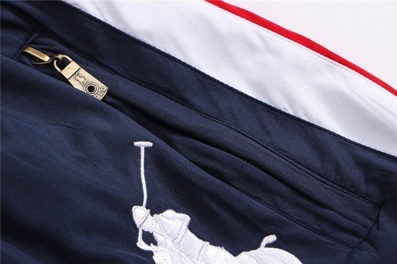 ראלף לורן-RALPH LAUREN SUIT MEN'S- NAVY BLUE WHITE & RED