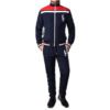 ראלף לורן-RALPH LAUREN SUIT MEN'S- NAVY BLUE RED & WHITE