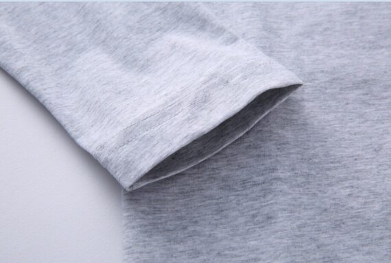 ראלף לורן-RALPH LAUREN TSHIRT MEN'S LONG - GRAY