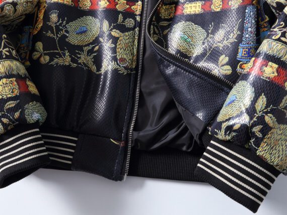 מעילים וג'קטים לגברים-D&G JACKET MEN'S- Black & Portafino