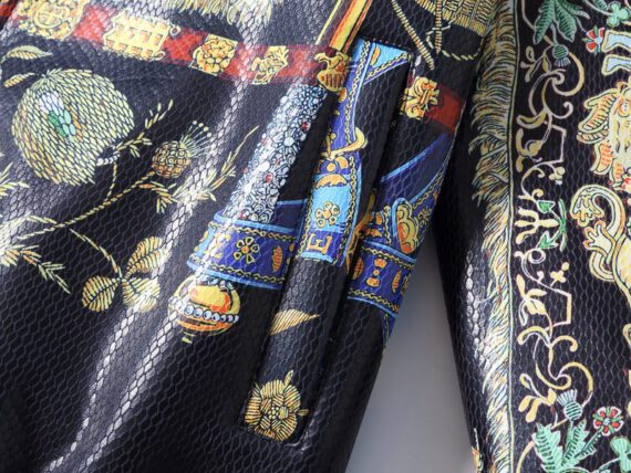 מעילים וג'קטים לגברים-D&G JACKET MEN'S- Black & Portafino