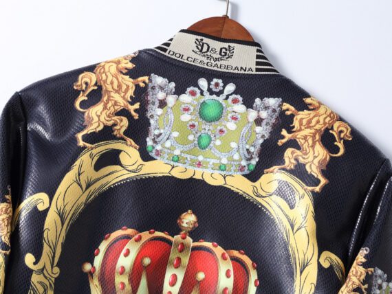 מעילים וג'קטים לגברים-D&G JACKET MEN'S- Haiti & Persian Red