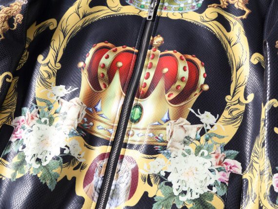 מעילים וג'קטים לגברים-D&G JACKET MEN'S- Haiti & Persian Red