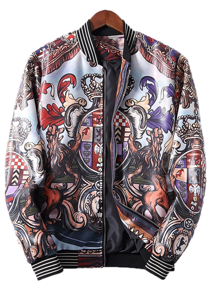 מעילים וג'קטים לגברים-D&G JACKET BRANDS MEN'S- Mahogany & Quartz