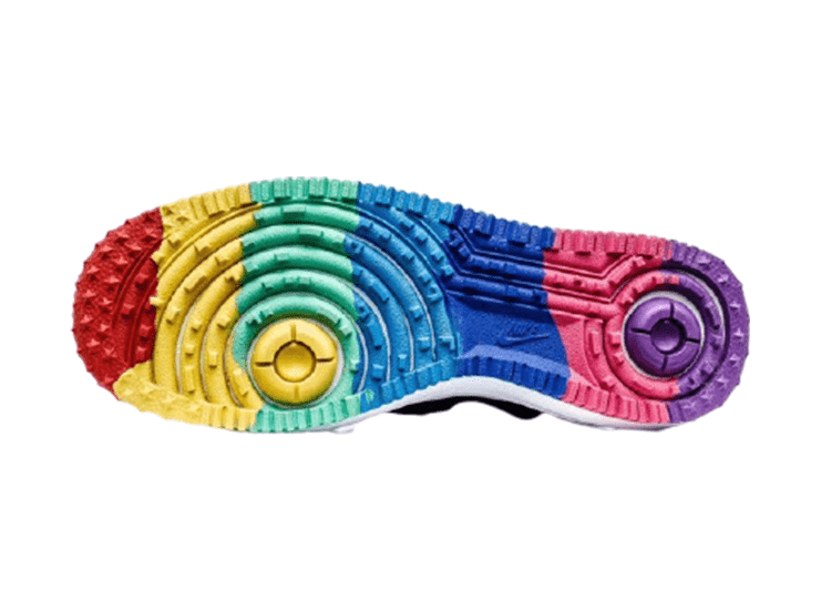 נעלי נייק-NIKE AIR LF1 DUCKBOOT - Black Marlin & Multi Logo – תמונה 3